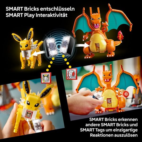 Produktbild: LEGO Pok&eacute;mon SMART Play: Ultimativer Showdown zwischen Glurak und Blitza All-in-1 Set 72167