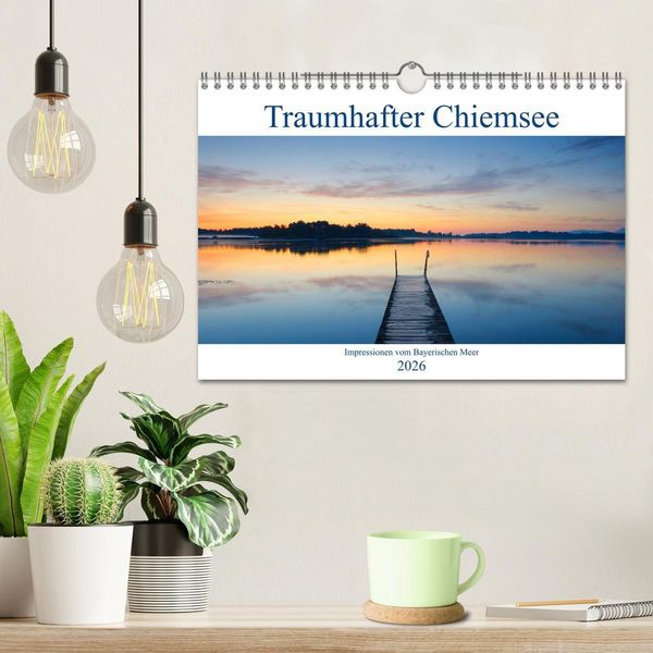 Produktbild: Traumhafter Chiemsee &ndash; Impressionen vom Bayerischen Meer (Wandkalender 2026 DIN A4 quer), CALVENDO Monatskalender