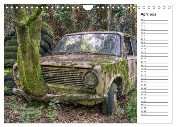 Produktbild: Rostlauben - vergessene Klassiker (Wandkalender 2026 DIN A4 quer), CALVENDO Monatskalender