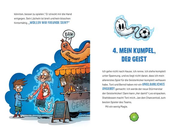 Produktbild: Die Geisterkicker - Nie mehr ohne Teamgeist!
