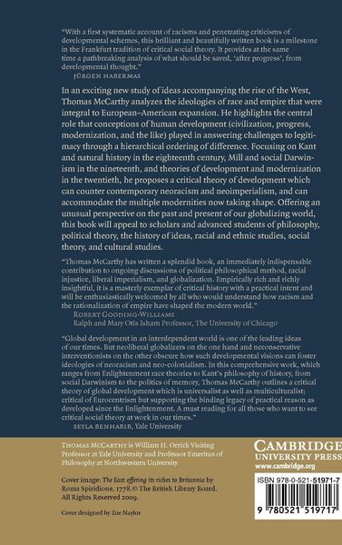 Produktbild: Race, Empire, and the Idea of Human Development