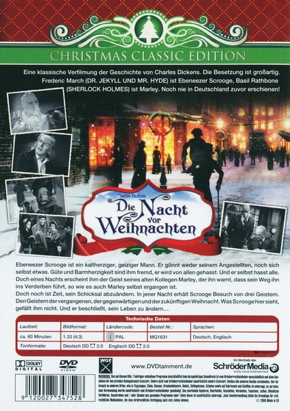 Produktbild: Die Nacht vor Weihnachten - Christmas Classic Edition