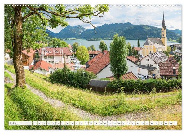 Produktbild: Schliersee-Idylle (Wandkalender 2027 DIN A2 quer), CALVENDO Monatskalender