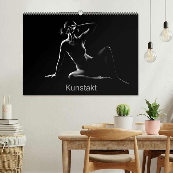 Produktbild: Kunstakt (Wandkalender 2026 DIN A2 quer), CALVENDO Monatskalender