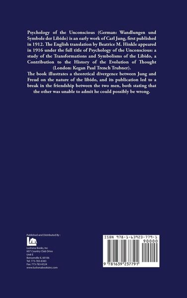 Produktbild: Psychology of the Unconscious A Study of the Transformations and Symbolisms of the Libido
