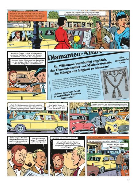 Produktbild: Blake und Mortimer Bibliothek 7: Die Diamanten-Aff&auml;re