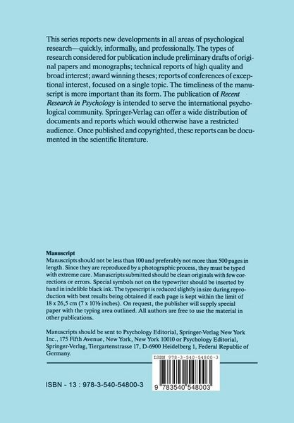 Produktbild: Differential Psychophysiology: Persons in Situations