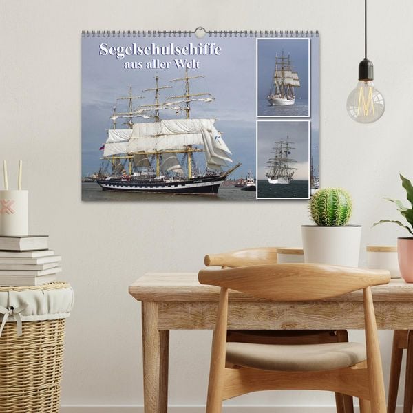 Produktbild: Segelschulschiffe aus aller Welt (Wandkalender 2026 DIN A3 quer), CALVENDO Monatskalender