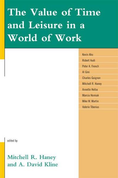 Produktbild: The Value of Time and Leisure in a World of Work