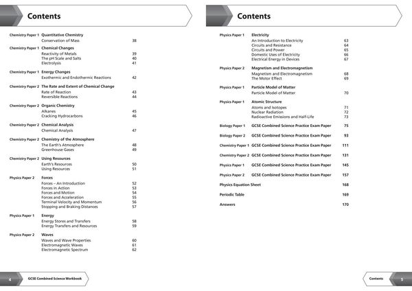 Produktbild: AQA GCSE 9-1 Combined Science Higher Workbook