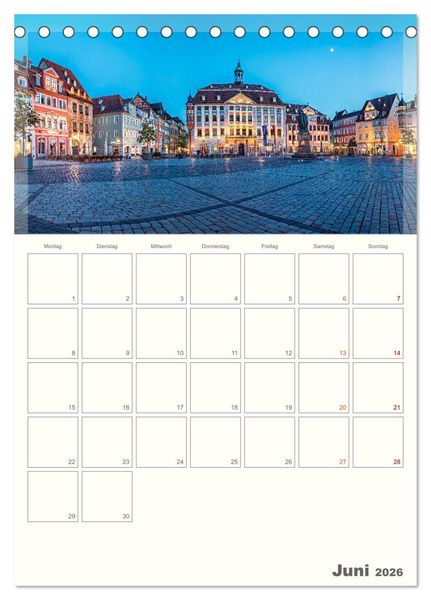 Produktbild: Coburg - im Wandel der Zeit (Tischkalender 2026 DIN A5 hoch), CALVENDO Monatskalender