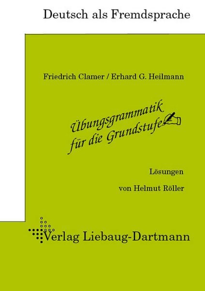 Produktbild: &Uuml;bungsgrammatik f&uuml;r die Grundstufe