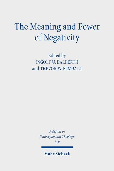 Produktbild: The Meaning and Power of Negativity