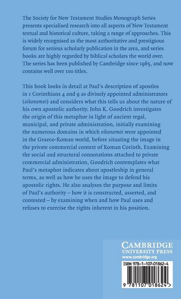 Produktbild: Paul as an Administrator of God in 1 Corinthians