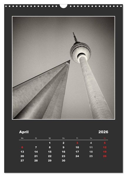 Produktbild: Berlin - Portrait einer Stadt (Wandkalender 2026 DIN A3 hoch), CALVENDO Monatskalender