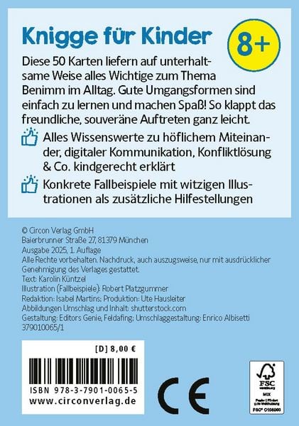Produktbild: Knigge f&uuml;r Kinder