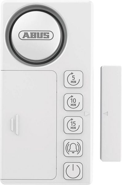 Produktbild: ABUS Mini-Alarmanlage Time2Close&trade; Wei&szlig; 115 dB ABTC10000