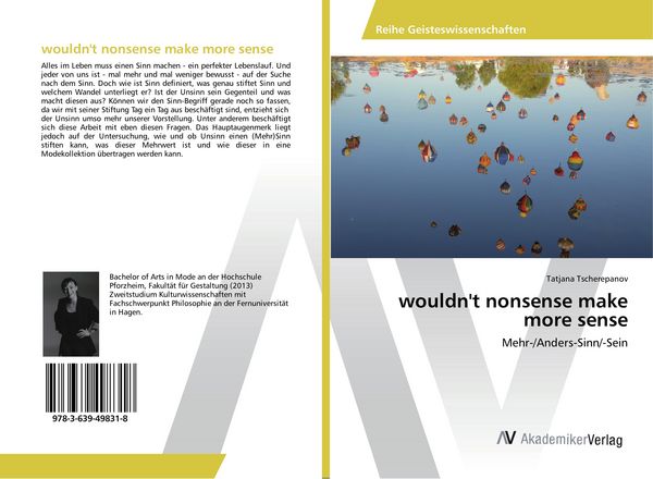 Wouldn't nonsense make more sense, Taschenbuch von Tatjana Tscherepanov, AV Akademikerverlag, 9783639498318
