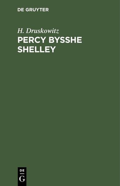 Produktbild: Percy Bysshe Shelley