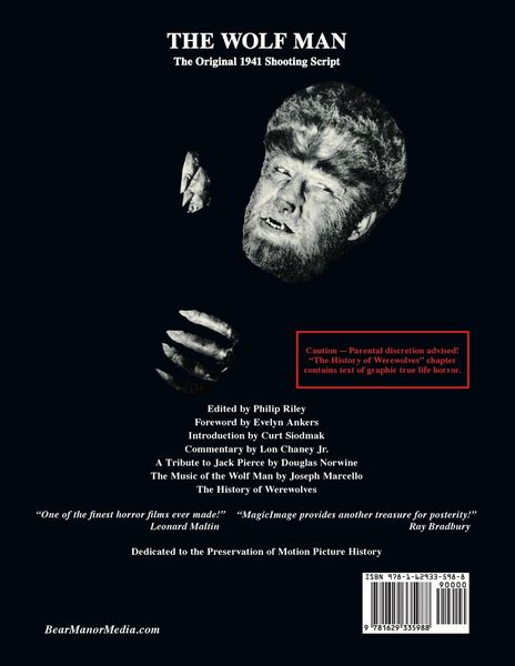 Produktbild: The Wolf Man (Universal Filmscript Series)
