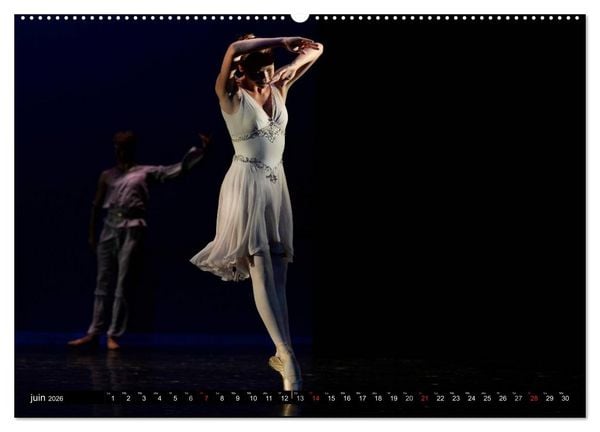 Produktbild: Vaganova, ballet imp&eacute;rial (Calendrier mural 2026 DIN A2 vertical) calendrier de bureau