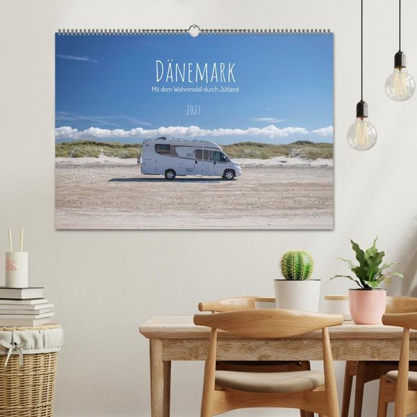 Produktbild: D&auml;nemark - Mit dem Wohnmobil durch J&uuml;tland (Wandkalender 2027 DIN A2 quer), CALVENDO Monatskalender