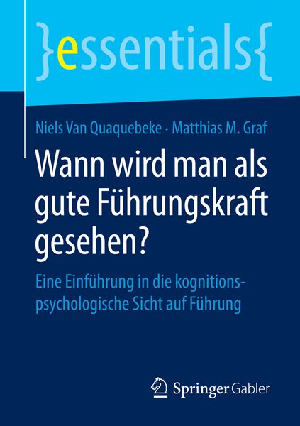 Produktbild: Wann wird man als gute F&uuml;hrungskraft gesehen?