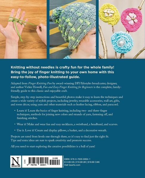 Produktbild: Fun and Easy Finger Knitting for Beginners