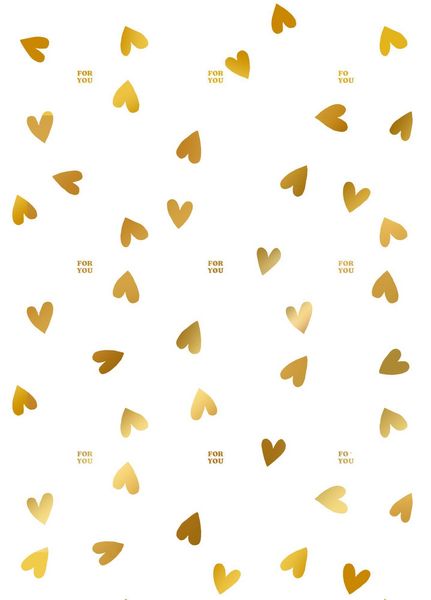 Produktbild: Geschenkpapier-Bogen mit Goldfolie &ndash; Sch&ouml;ner Schenken