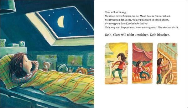 Produktbild: Clara, der Mond und das neue Zuhause Miniausgabe