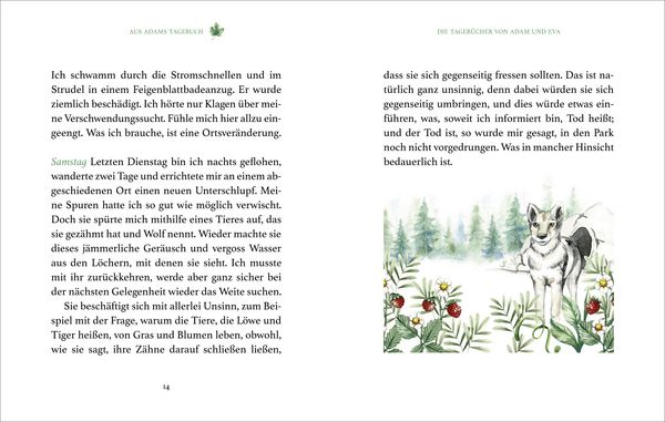 Produktbild: Die Tageb&uuml;cher von Adam und Eva