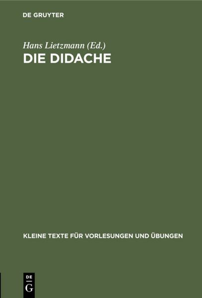 Produktbild: Die Didache