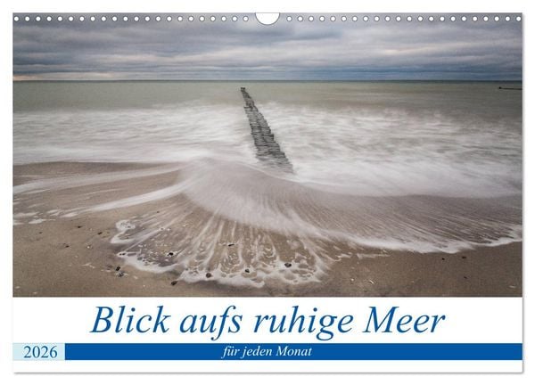 Produktbild: Blick aufs ruhige Meer (Wandkalender 2026 DIN A3 quer), CALVENDO Monatskalender