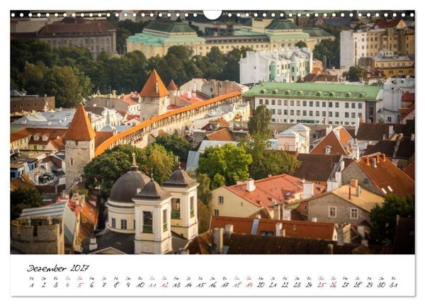 Produktbild: Tallinn Altstadt (Wandkalender 2027 DIN A3 quer), CALVENDO Monatskalender