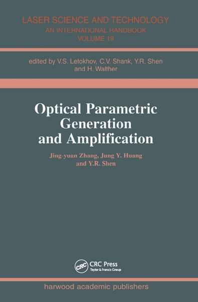 Produktbild: Optical Parametric Generation and Amplification