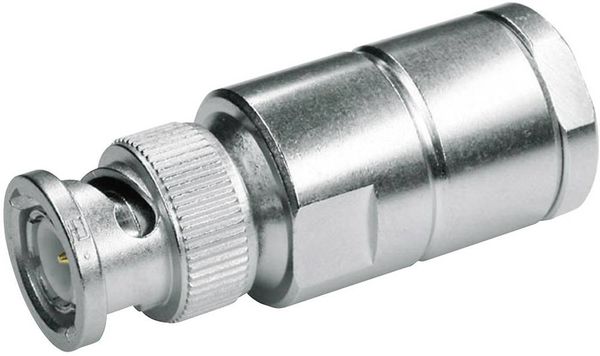 Telegärtner 100023344 100023344 BNC-Steckverbinder Stecker, gerade 50Ω 1St.