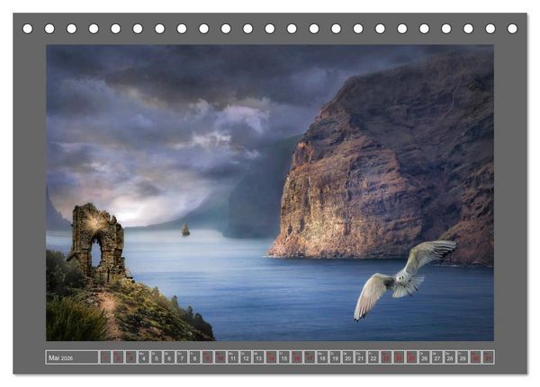 Produktbild: Uraltes Land (Tischkalender 2026 DIN A5 quer), CALVENDO Monatskalender