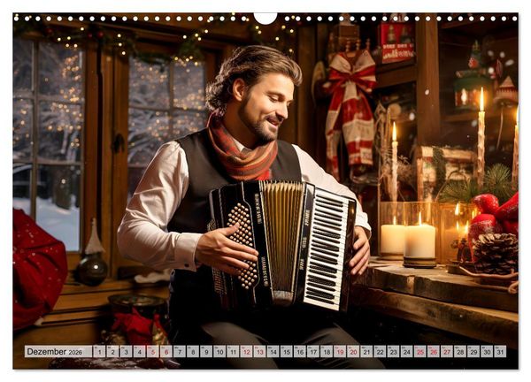 Produktbild: Alm Leben - Meine Liebe zum Bergbauernhof (Wandkalender 2026 DIN A3 quer), CALVENDO Monatskalender