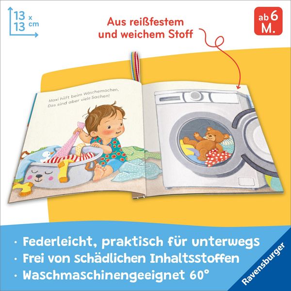 Produktbild: Mein Knuddel-Knautsch-Buch: Bei uns zu Hause