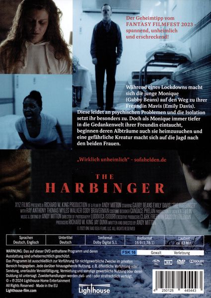 Produktbild: The Harbinger - Tr&auml;ume des Grauens