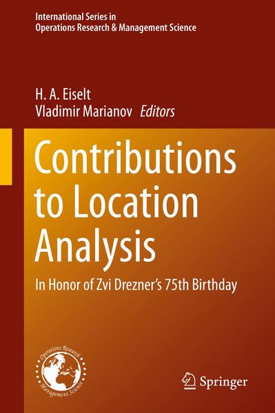 Produktbild: Contributions to Location Analysis