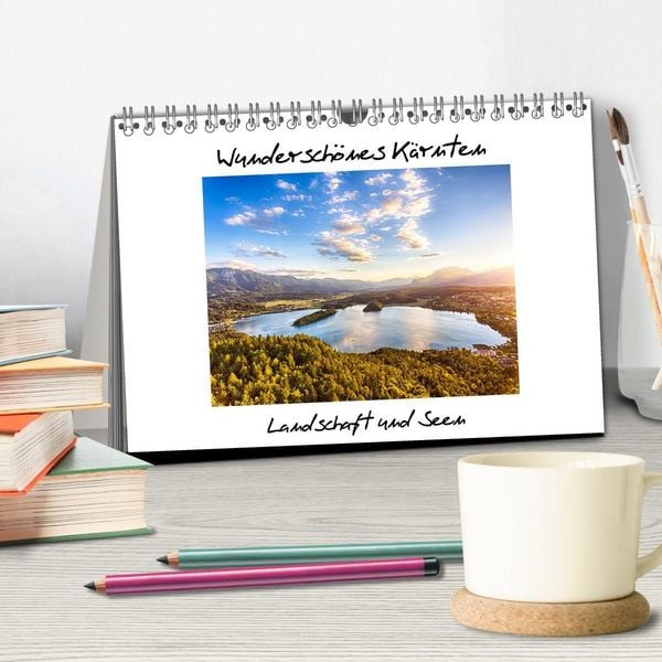 Produktbild: Wundersch&ouml;nes K&auml;rnten. Landschaft und Seen. (Tischkalender 2027 DIN A5 quer), CALVENDO Monatskalender