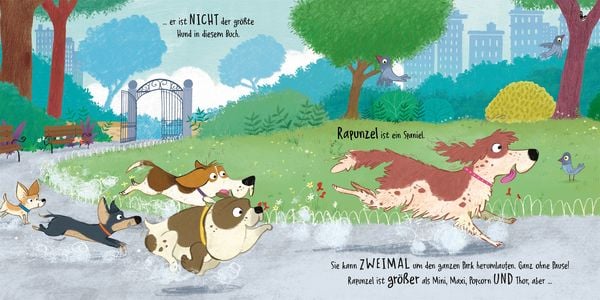 Produktbild: Wau, Wau, WAU! Wer ist der gr&ouml;&szlig;te Hund im Buch?