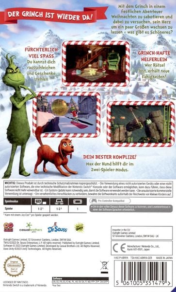 Produktbild: Der Grinch - Weihnachtsabenteuer