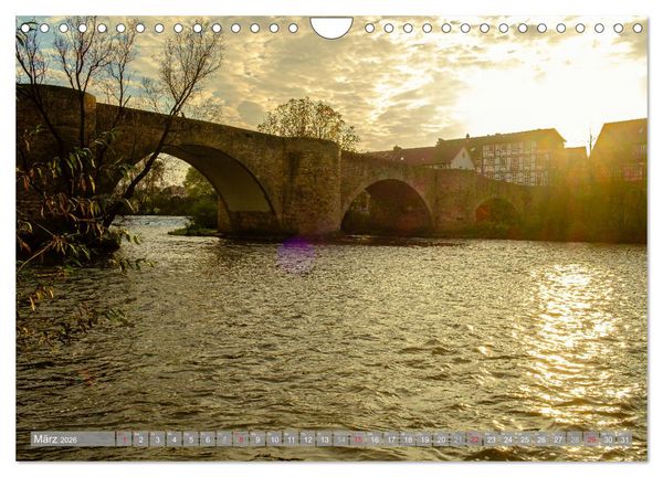 Produktbild: Ein Blick auf Melsungen (Wandkalender 2026 DIN A4 quer), CALVENDO Monatskalender