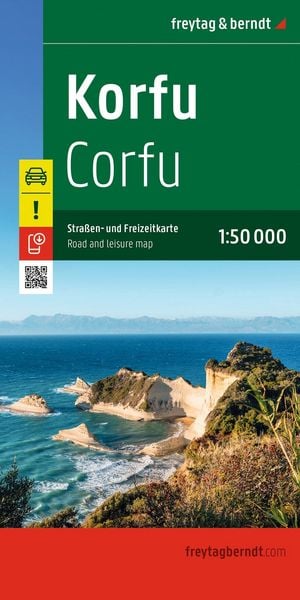 Produktbild: Freytag & berndt Stra&szlig;enkarte Korfu 1:50.000