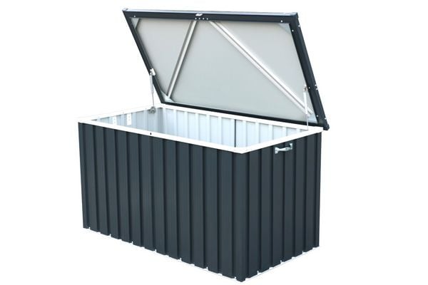 Produktbild: Metall Garten Ger&auml;tebox Kiste Kissenbox 585 L
