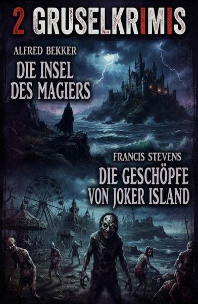 Produktbild: &iquest;2 Gruselkrimis: Die Insel des Magiers / Die Gesch&ouml;pfe von Joker Island