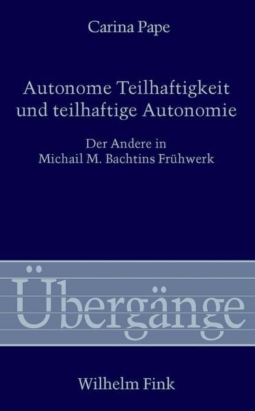 Produktbild: Autonome Teilhaftigkeit und teilhaftige Autonomie