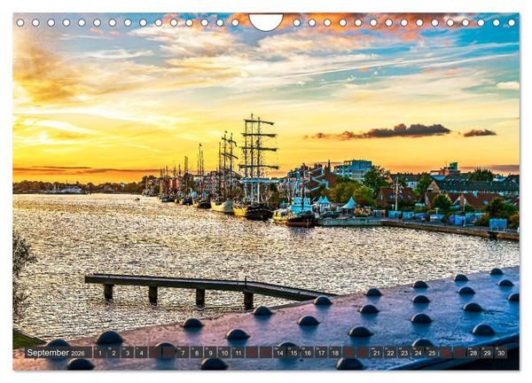 Produktbild: Wilhelmshaven - Bezaubernde Momente (Wandkalender 2026 DIN A4 quer), CALVENDO Monatskalender